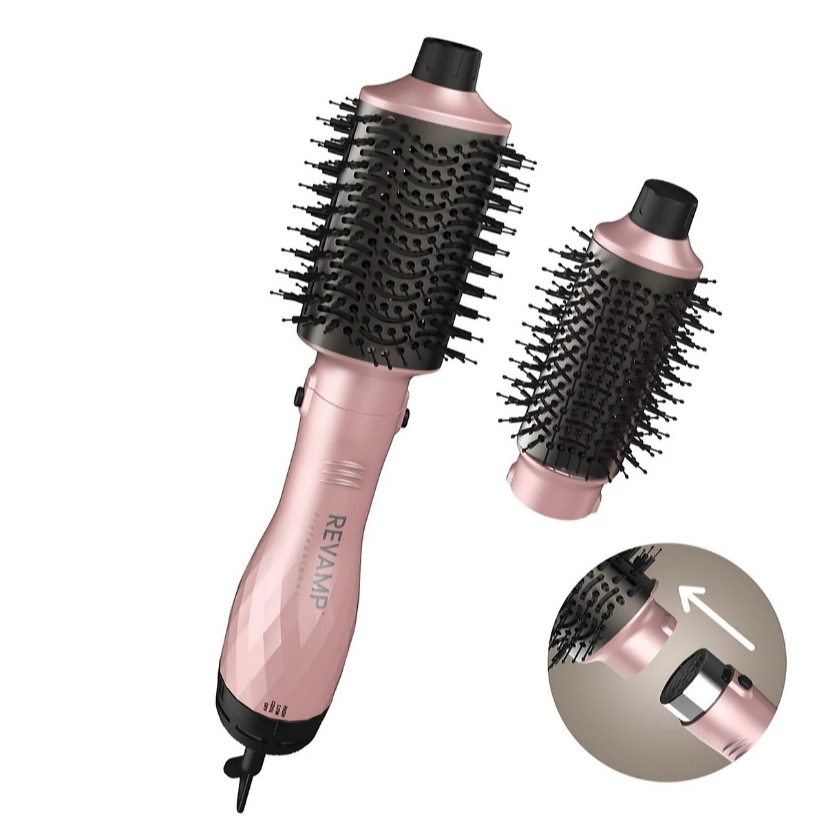 Revamp Progloss Volume Style Hot Blow Dry Detangle Brush Styler