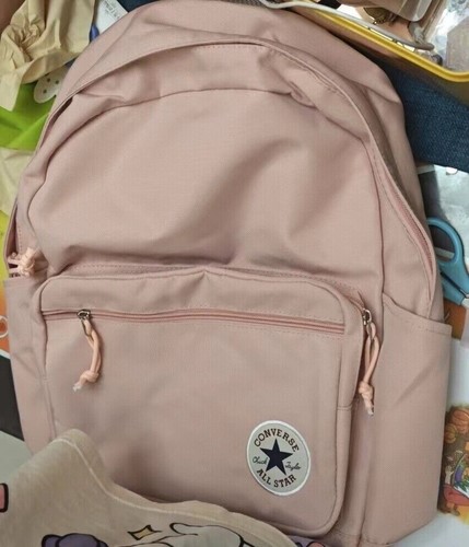 Converse Go Backpack | Mens Red Rucksack | All Star Chuck Tayor Large Bag Padded - Bild 8 von 28