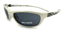 New Harley Davidson Sunglasses HDS 440 SI-3 Silver 60-16-135 With Generic Case