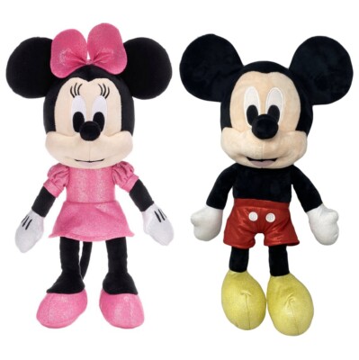 Peluche Anelli Minnie E Topolino Disney Minnie Mouse E Topolino