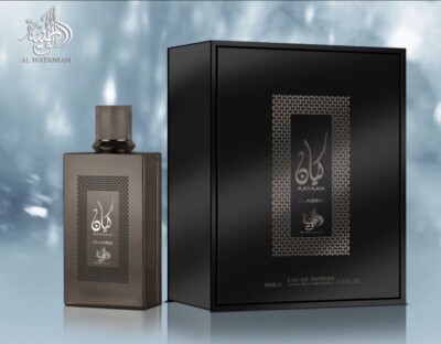 Kayaan Classic Black EDP Perfume By Al Wataniah Elite Lattafa 100 ML Super 