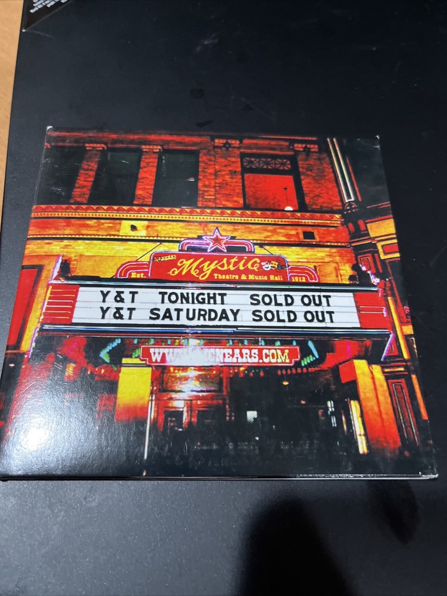 Y&T Live at the Mystic 2 CD Dave Meniketti Black Tiger