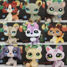 Mini Pet Shop Toy YOU PICK Collie Crouching Cat Shorthair Kids Gift