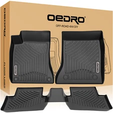 Car Floor Mat Liners TPE Rubber for 2014-2019 Mercedes Benz CLA & 2015-2020 GLA