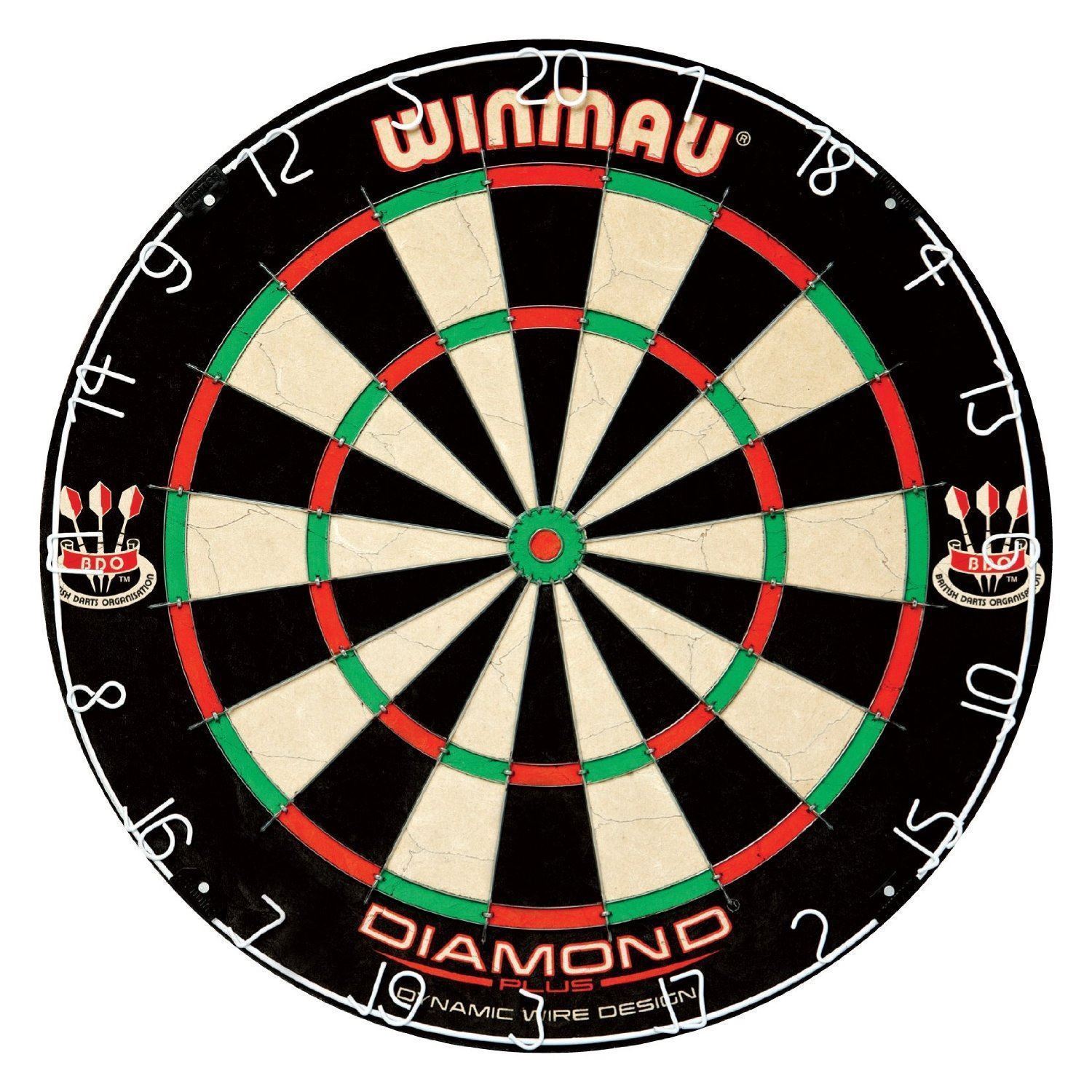 Winmau Diamond Plus Tournament Quality Full Size Dart Board Dartboard Winmau Diamond Plus Tournament Quality Full Size Dart Board Dartboard