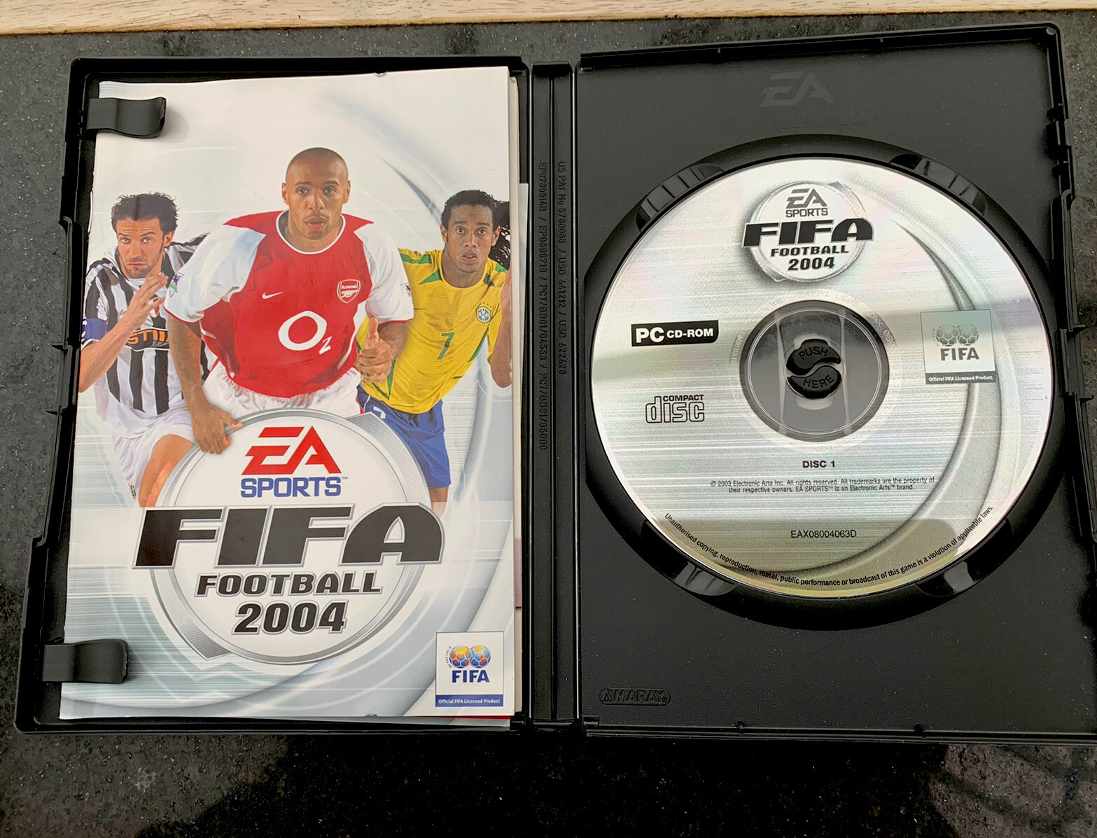 Fifa Football 04 Pc Cd Rom Ea Sports For Sale Online Ebay