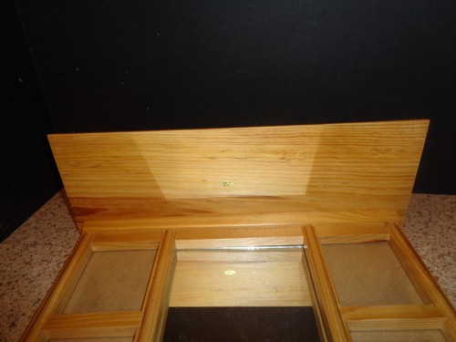 SALE JULY 23 Home Wood Wall Mounted Mirror With Photo Frame or Free Standing VGU - Picture 3 of 5
