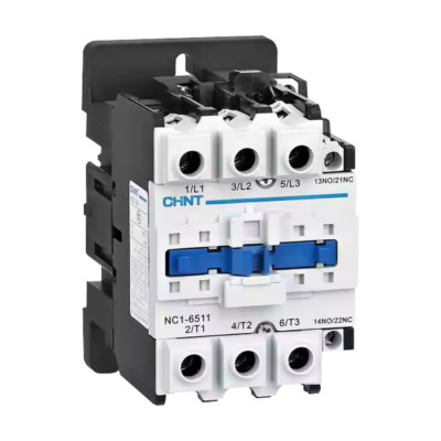 CHINT NC1 30KW AC SPULENSCHÜTZ 4 POLIG 3 HAUPT- & 1 SCHLIESSERPOL AUX STARTER 65 AMP