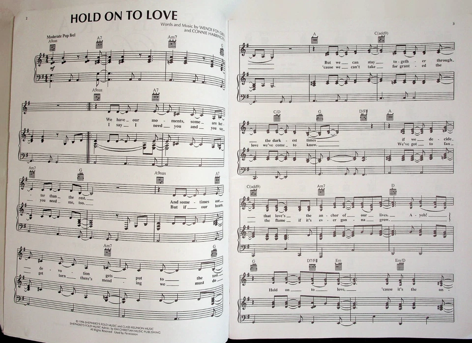 Sierra Devotion Piano Vocal Guitar Sheet Music Song Book - Image 3 of 4