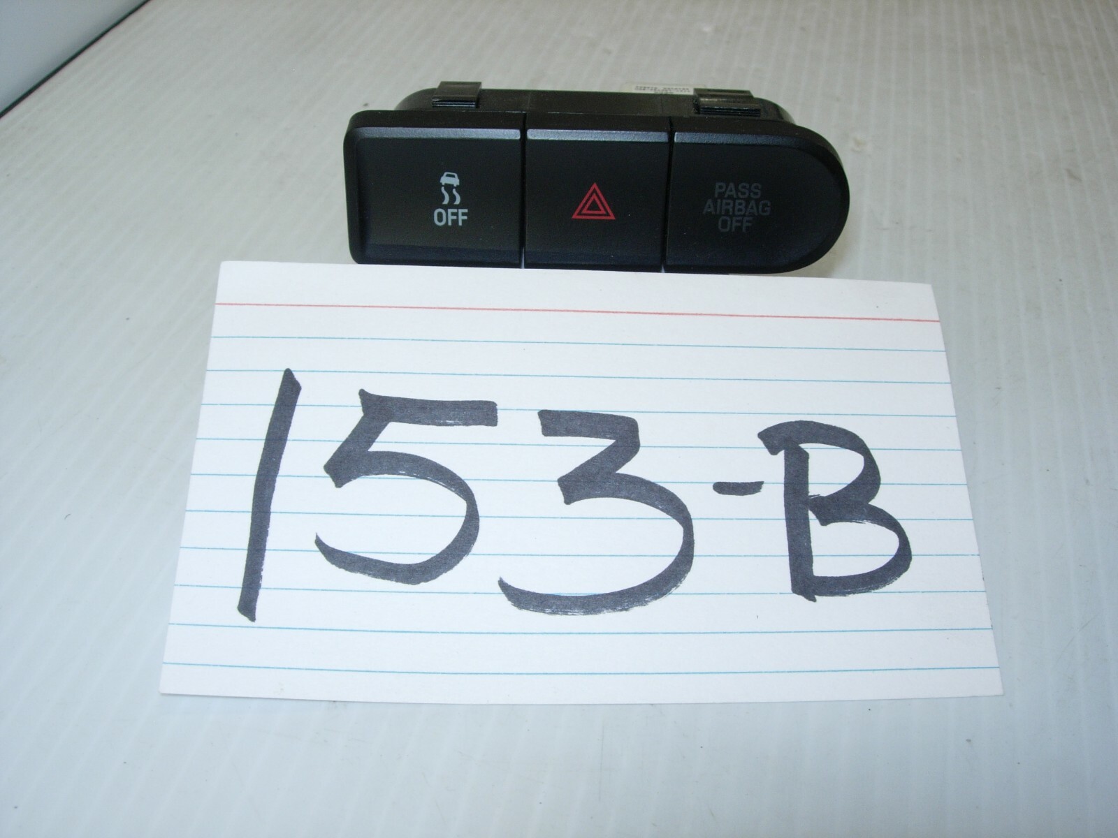 2008 2009 2010 Ford Edge Hazard Switch Control Power #153-B