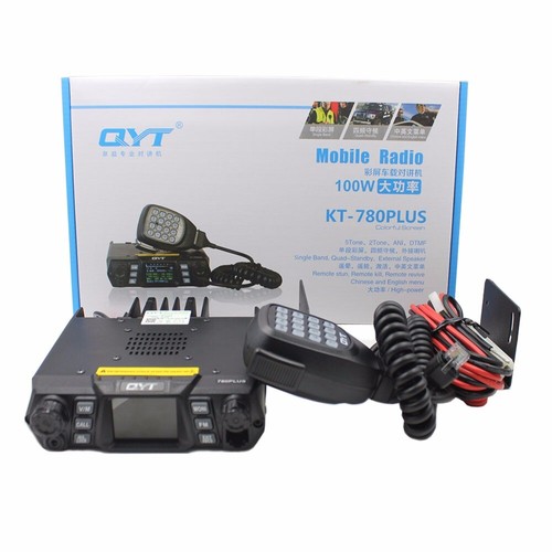 Radio walkie talkie larga distancia bidireccional QYT KT-780PLUS VHF 136-174 MHz 100 W - Imagen 8 de 11