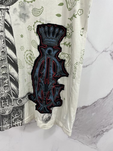 Camiseta de diseñador Christian Audigier Los Angeles sobreimpresión M - Imagen 11 de 16
