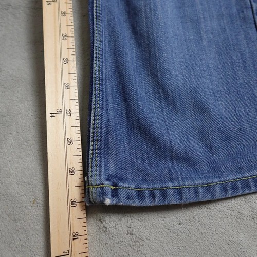 Petrol Heartbreaker Jeans Women's Size 6 Denim Blue Bootcut Low Rise Workwear - Picture 4 of 14