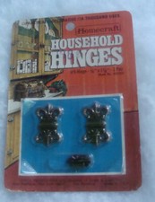 VTG NIP Homecraft Household 3/4 x 1-1/8  Hinges 5, 2 Pair No.657520 USA