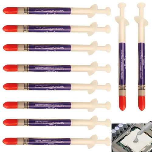 Small & Large Thermal Paste Silicone Heatsink Compound Cooling Grease Syringe UK - Picture 10 of 12