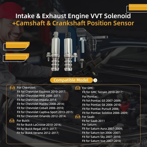 OEM-Quality Camshaft Position Actuator & Sensors for Buick GMC Vehicles - Picture 5 of 11