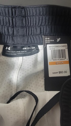 Under Armour Project Rock Iron Paradise White Shorts Men’s Sz Sm NWT 1361618-100 - Picture 3 of 7