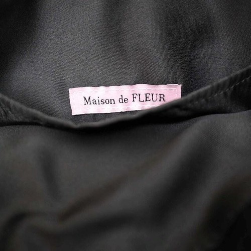 Maison De Fleur Alice In Mysterious Land Ribbon Tote Bag Black Damen - Bild 4 von 6