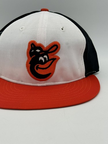 Baltimore Orioles Roman Pro MLB Baseball Vtg 90s USA Fitted Sports Hat Cap 6 3/4 - Picture 11 of 14
