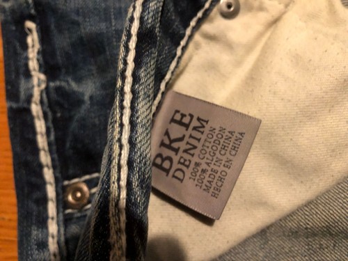 BKE TYLER STRAIGHT FIT MEDIUM WASH JEANS 36 X 29 VERY NICE! - Picture 8 of 12