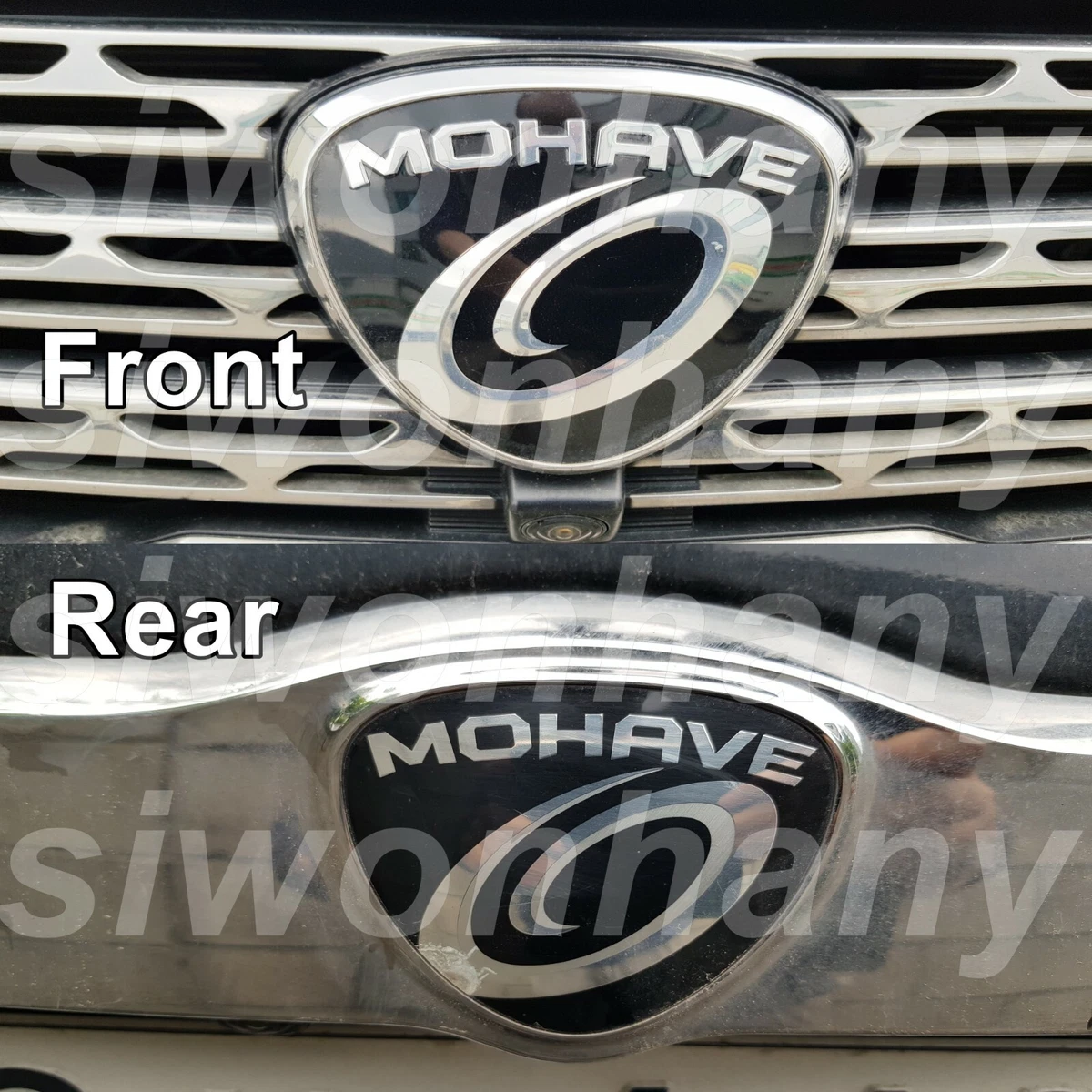 OEM KIA Mohave Borrego Front Emblem 1PC Rear Emblem 1PC 863102J700  