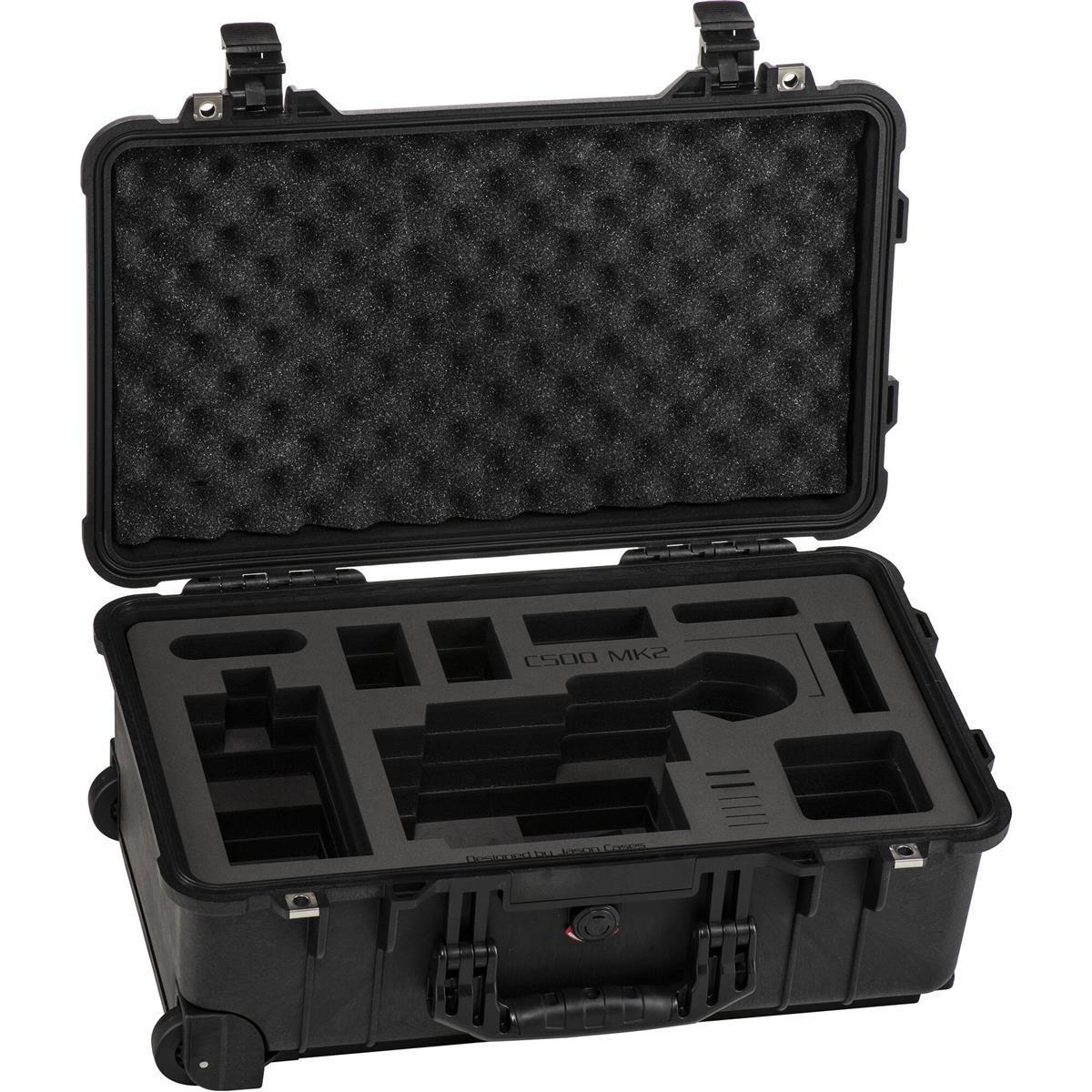 Jason Cases Компактный жесткий чехол с пенопластом лазерной резки для фотоаппарата Canon C500 Mark II
