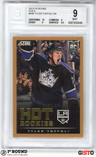 POP 1: Tyler Toffoli RC BGS 9+: 2013-14 Score Gold Rookie Card Gisto #598. rookie card picture