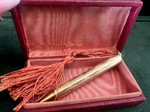 Zenith Stift Druckbleistift Extra 18 Montegrappa Giullocchè Laminat Antik - Bild 2 von 12