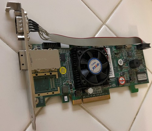 ARC-1213-4X PCIe 2.0 x8 SATA / SAS 4-Port PCIe 2.0 External SAS/SATA RAID card