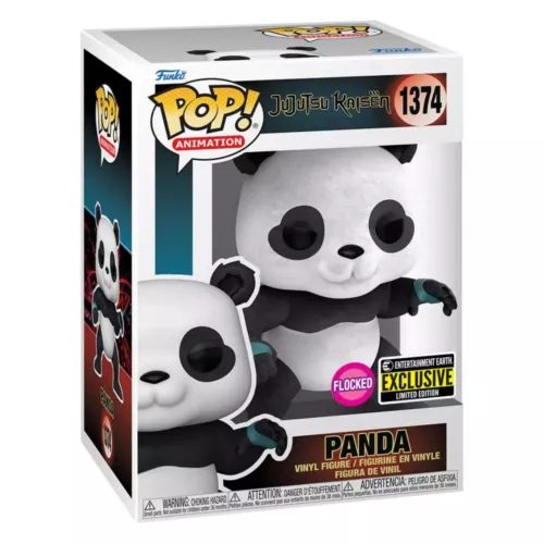 Jujutsu Kaisen Panda Flocked Funko Pop! Vinyl Figure #1374 Box Not Mint