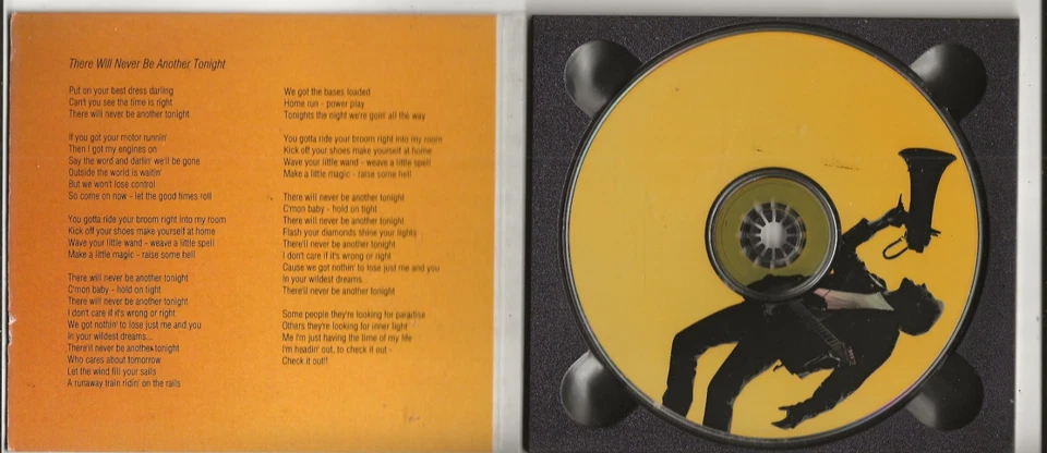 BRYAN ADAMS THERE WILL NEVER BE ANOTHER TONIGHT PLUS 2 LIVE SONGS UK CD, DIGIPAK - Image 2 of 2