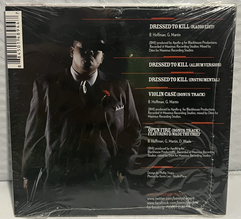 Dressed to Kill [Audio CD, 884501489447] Benny Hoffman's - Image 2 of 3