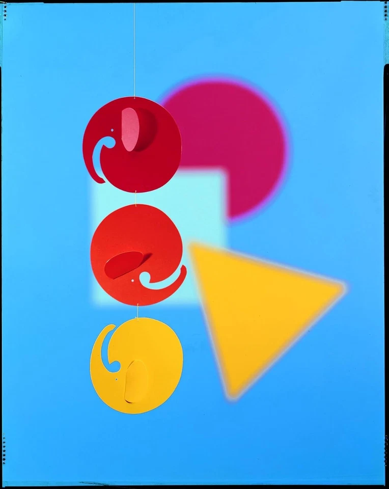 Móvil infantil colgante Flensted Mobiles Rollephants - 18 pulgadas Foto 2 de 4