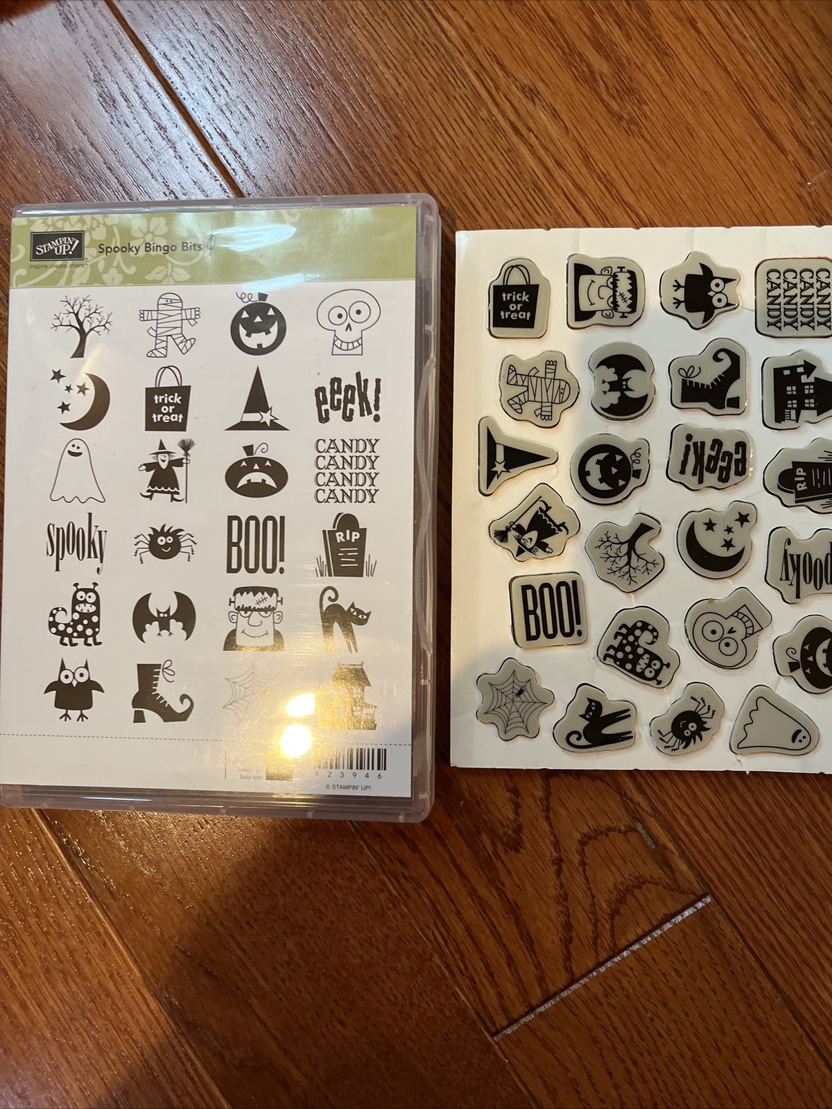 **PREOWNED** Stampin Up Halloween Stamp Sets (Retiried) eBay