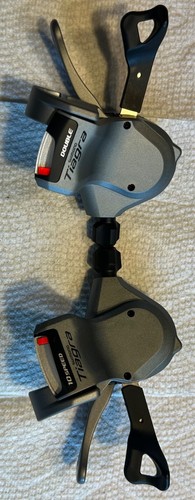 Shimano Tiagra SL-4600 Leva Cambio A Scatto 2 Velocità – Per Manubrio Piatto, Con Super SLR E Display Ottico