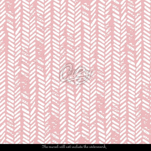 Shabby Herringbone wall mural Simple decor Geometric removable wallpaper - Picture 4 of 5