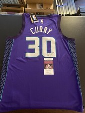 Seth Curry Signed Autographed Charlotte Hornets Purple Jersey Jsa Coa Rare Hot