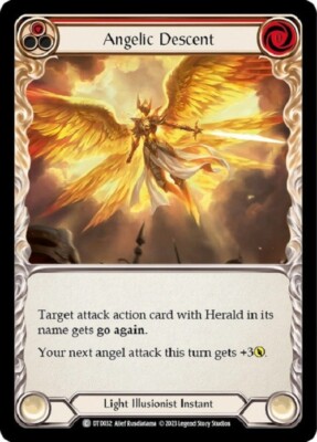 ANGELIC DESCENT (RED) X3 *DUSK TILL DAWN*