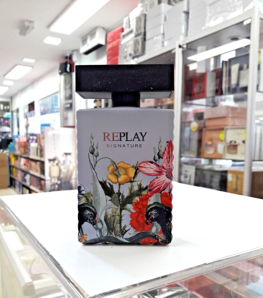 Replay Signature Secret Woman Eau De Toilette 100ml NEW Perfume As  Shown