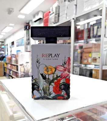 Replay Signature Secret Woman Eau De Toilette 100ml NEW Perfume As  Shown