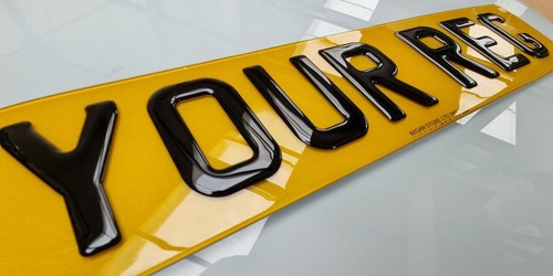 100 % STRASSE/MOT Legal Premium Auto Zulassungsnummernschilder - bedruckt, 3D Gel, 4D - Bild 16 von 30