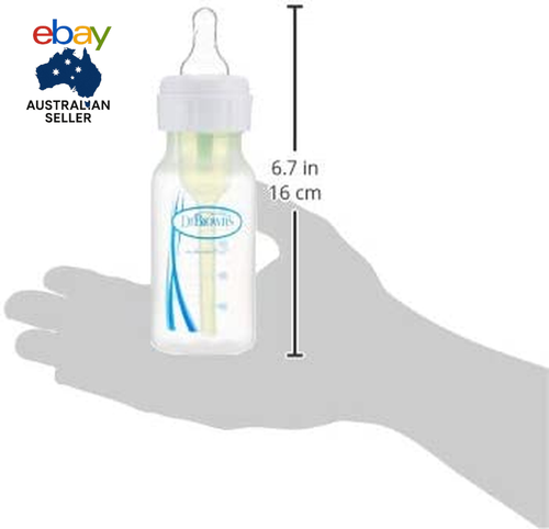 Dr. Brown'S Options plus with Level 1 Teat Feeding Bottle 3 Pack, 120 Ml - Picture 6 of 12