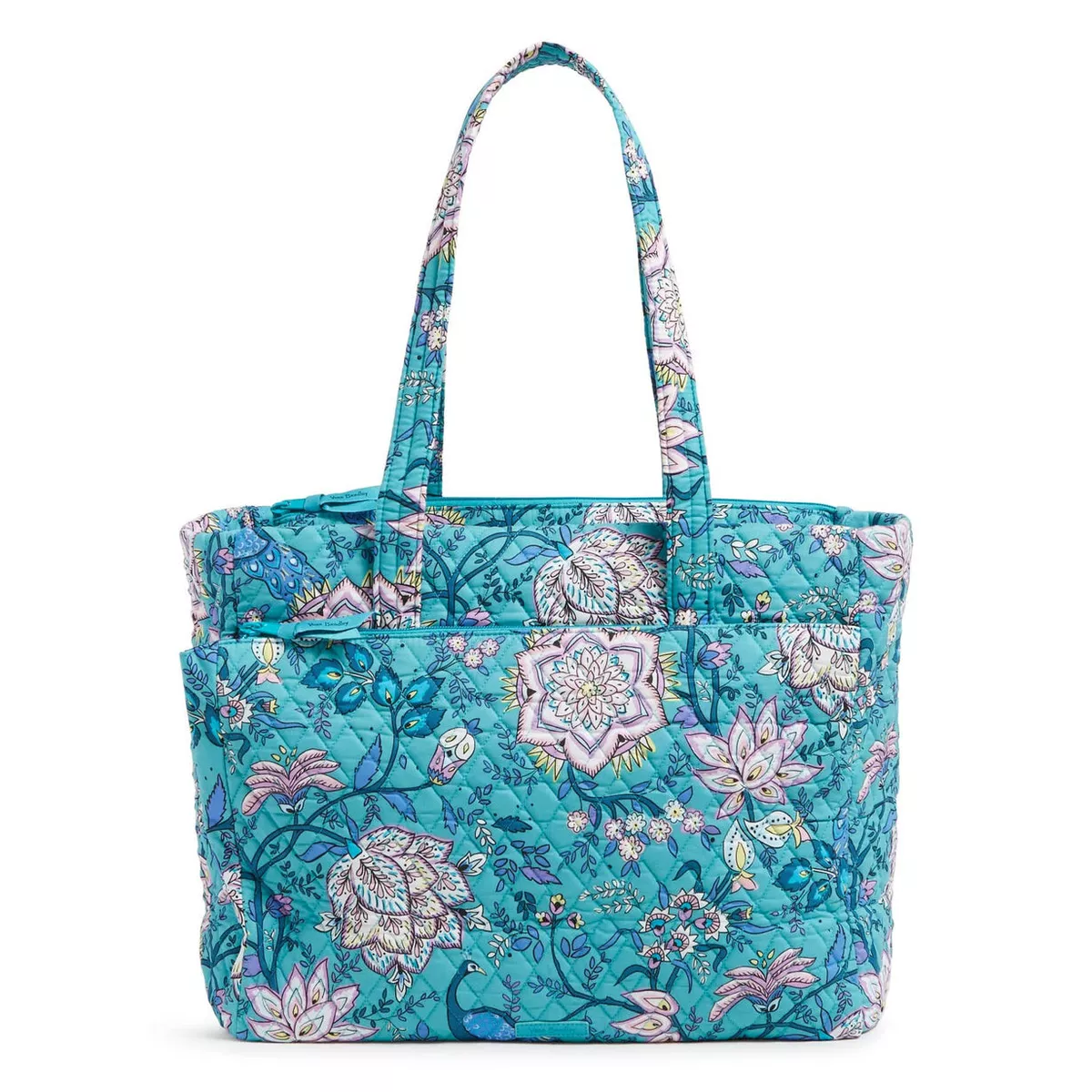 Peacock Garden Ultimate Travel Tote Bag Trolley Sleeve 16x14x7