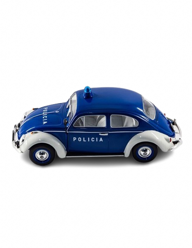 Coche clásico Volkswagen Escarabajo - POLICIA (Escala 1/24) Edicion Especial VW - Imagen 6 de 9