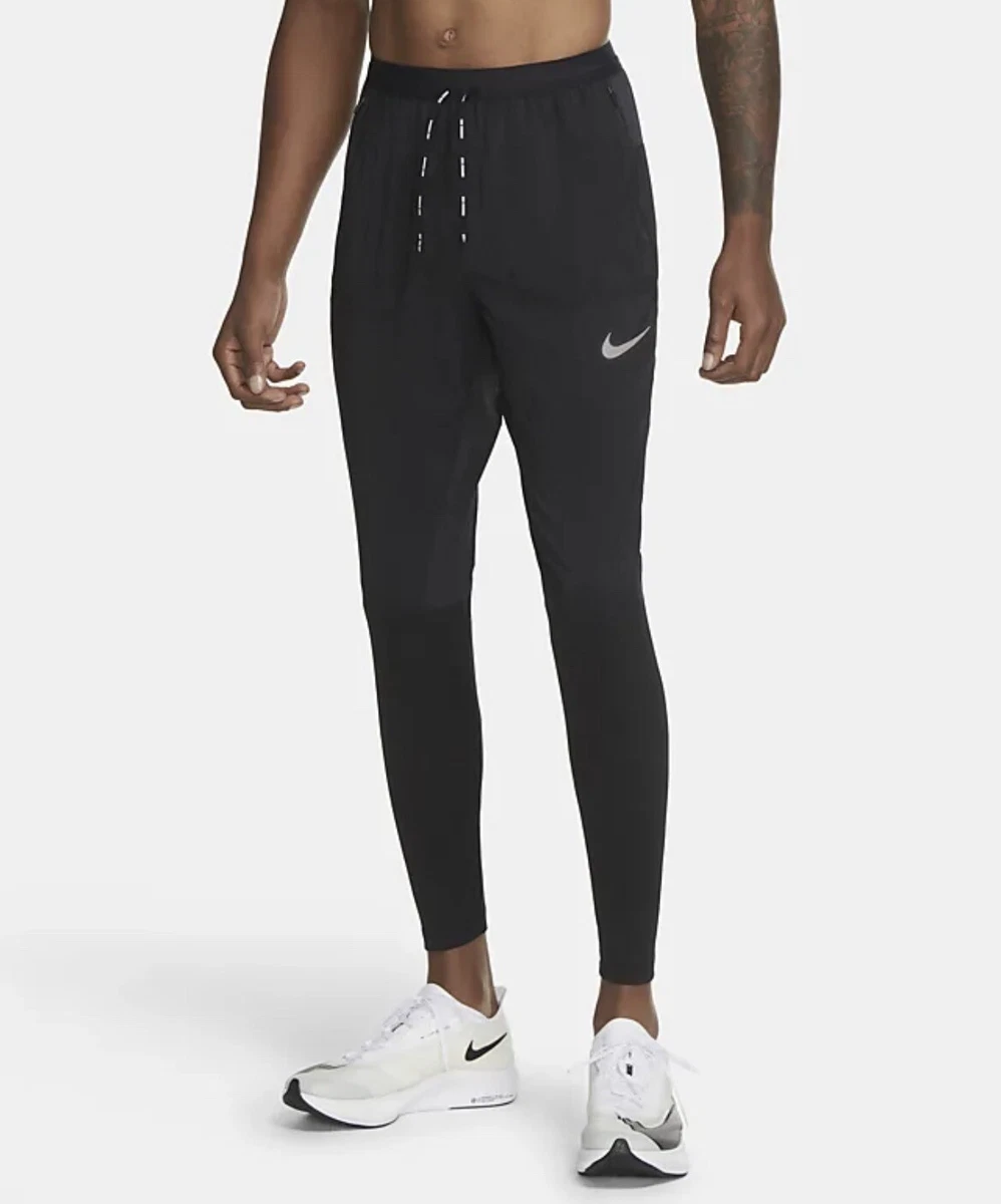 $100NIKE PHENOM ELITE HYBRID RUNNING PANTS BLACK CU5404-011 MEN'S SIZE XXL