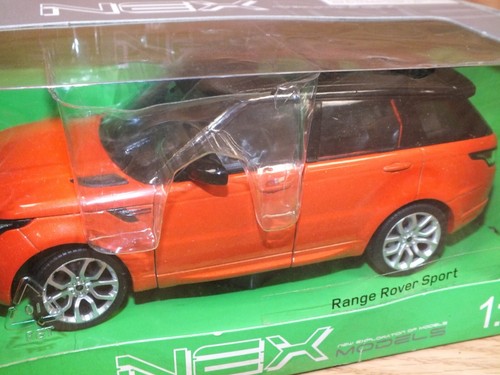 Welly Nex 1:24 Range Rover Sport Collectible orange Model Car SUV - Picture 5 of 6