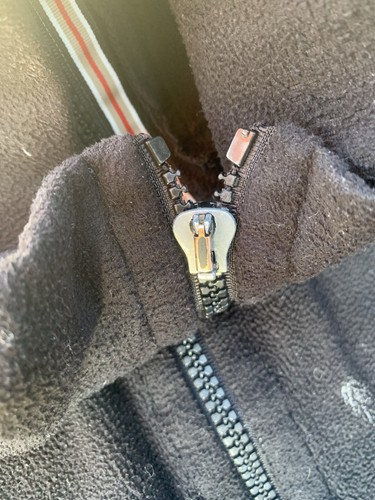 Burberry Fleece Zip Up Jacket XL Men’s - Picture 10 of 12