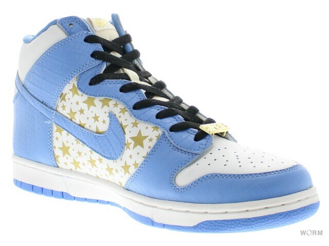 Size 9.5 - Nike Supreme x Dunk Pro SB High Blue for sale