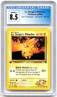 CGC 8.5 NM/MINT+ Lt. Surge's Pikachu Gym Challenge 1st Ed. Pokemon 84/132   -17