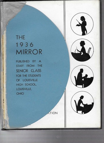 1936 Mirror - Louisville High School - Louisville, Ohio - Picture 2 of 2